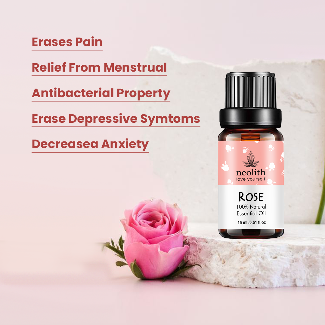 Rose Essential Oil - 15ml Neolithbeauty