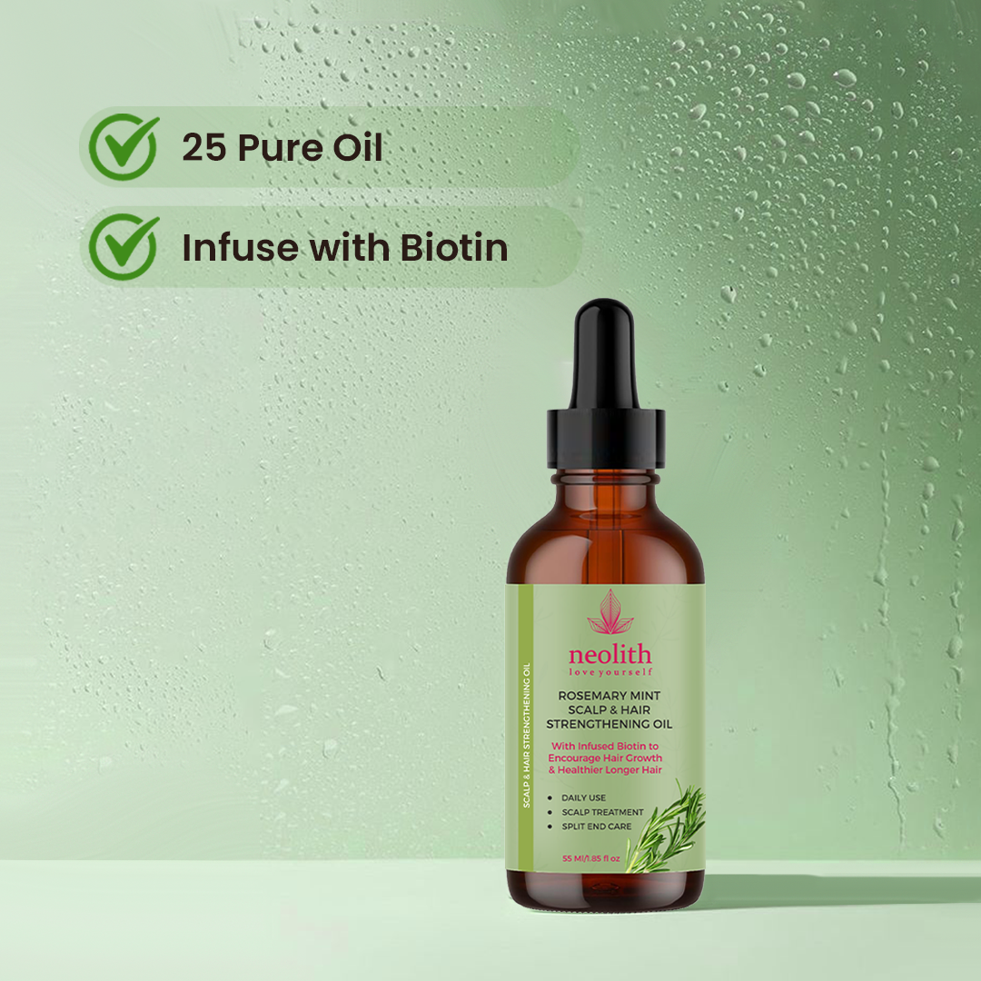 Rosemary Hair Oil - 55ml Neolithbeauty