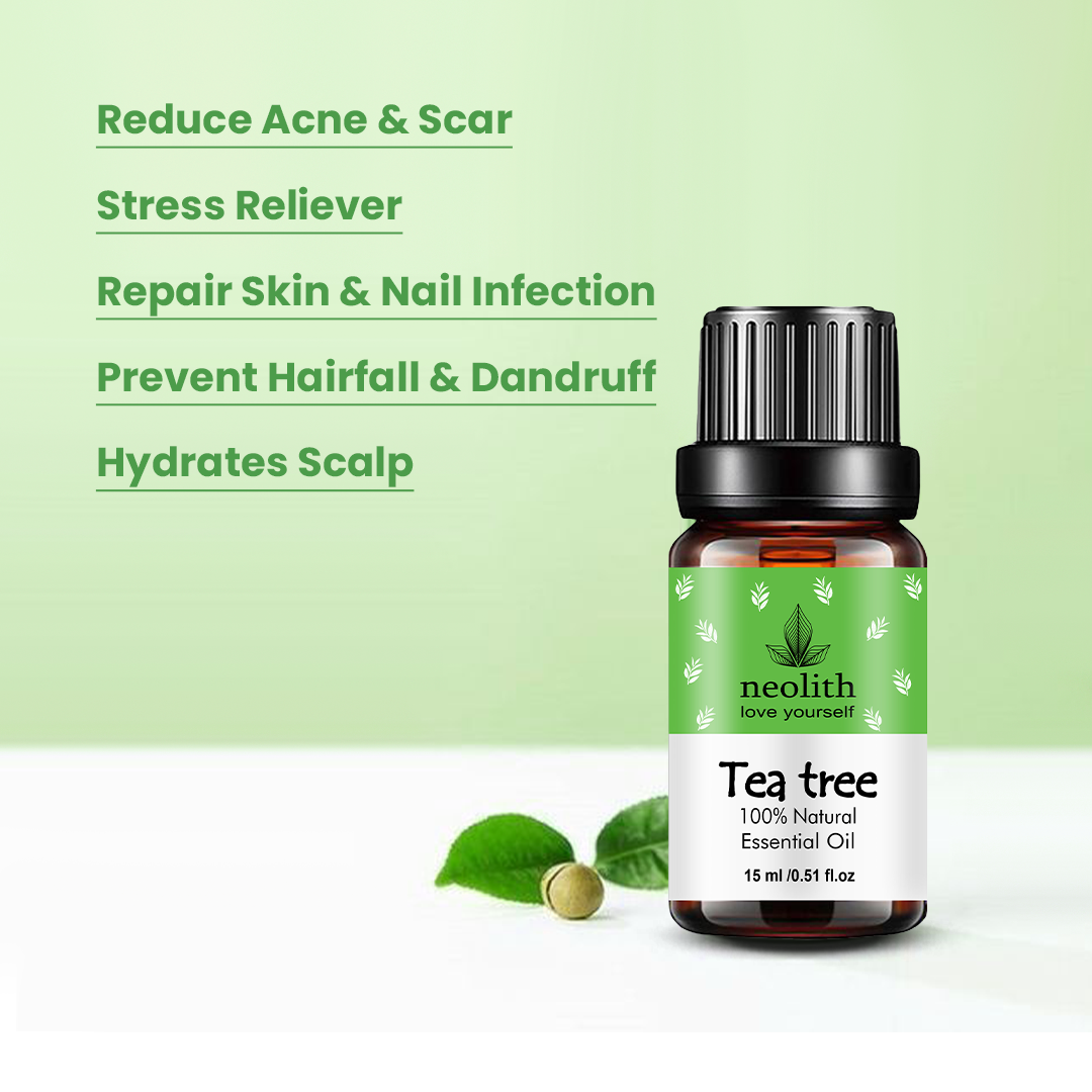 Tea Tree Essential Oil - 15ml Neolithbeauty