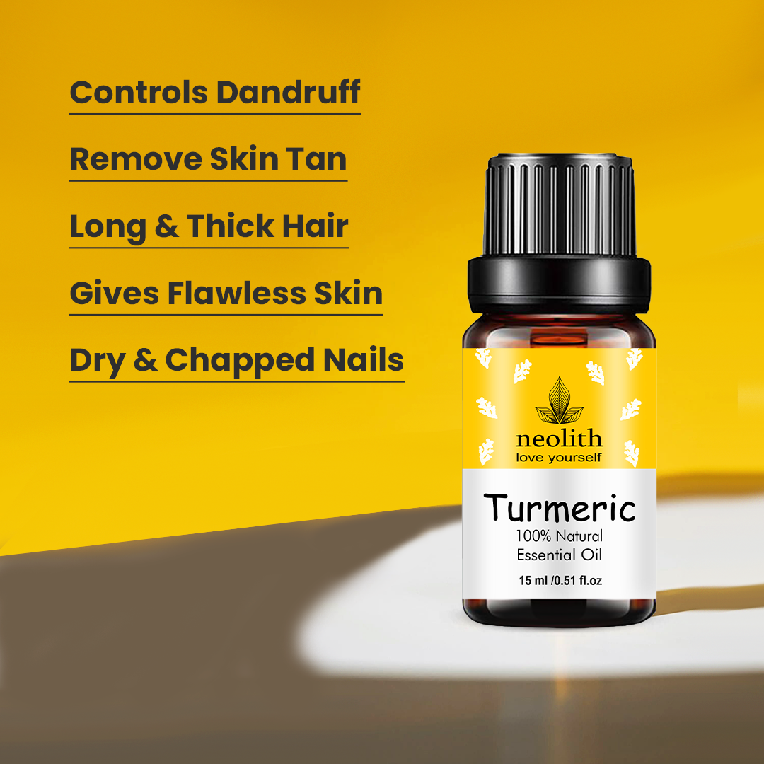 Turmeric Essential Oil - 15ml Neolithbeauty