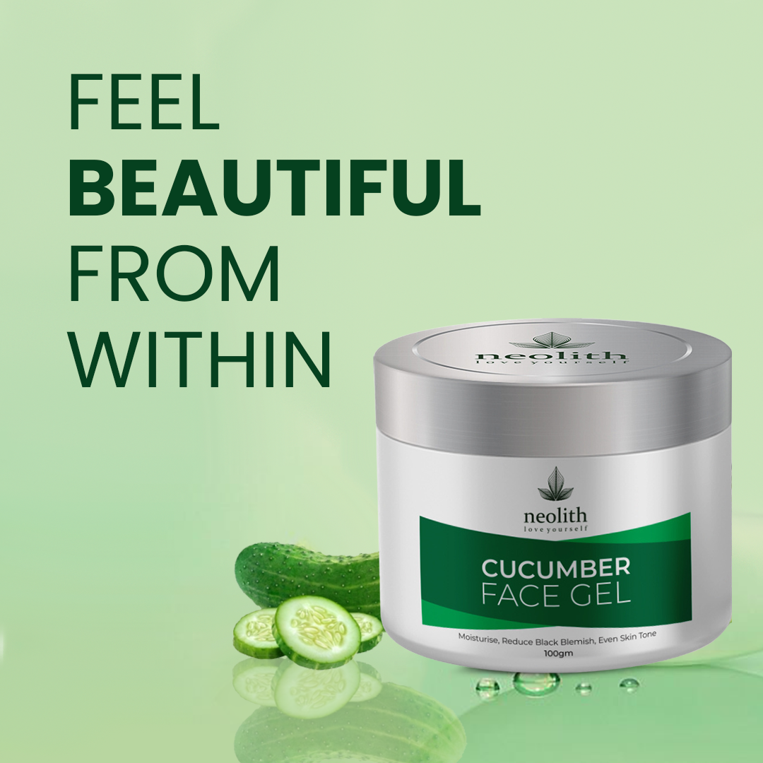 Cucumber Face Gel - 100gm Neolithbeauty