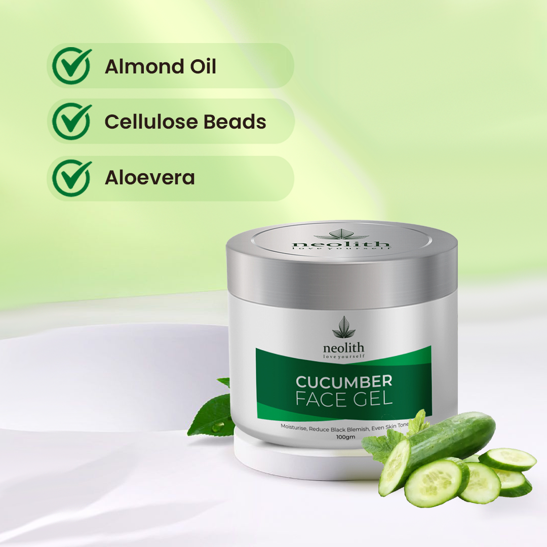 Cucumber Face Gel - 100gm Neolithbeauty