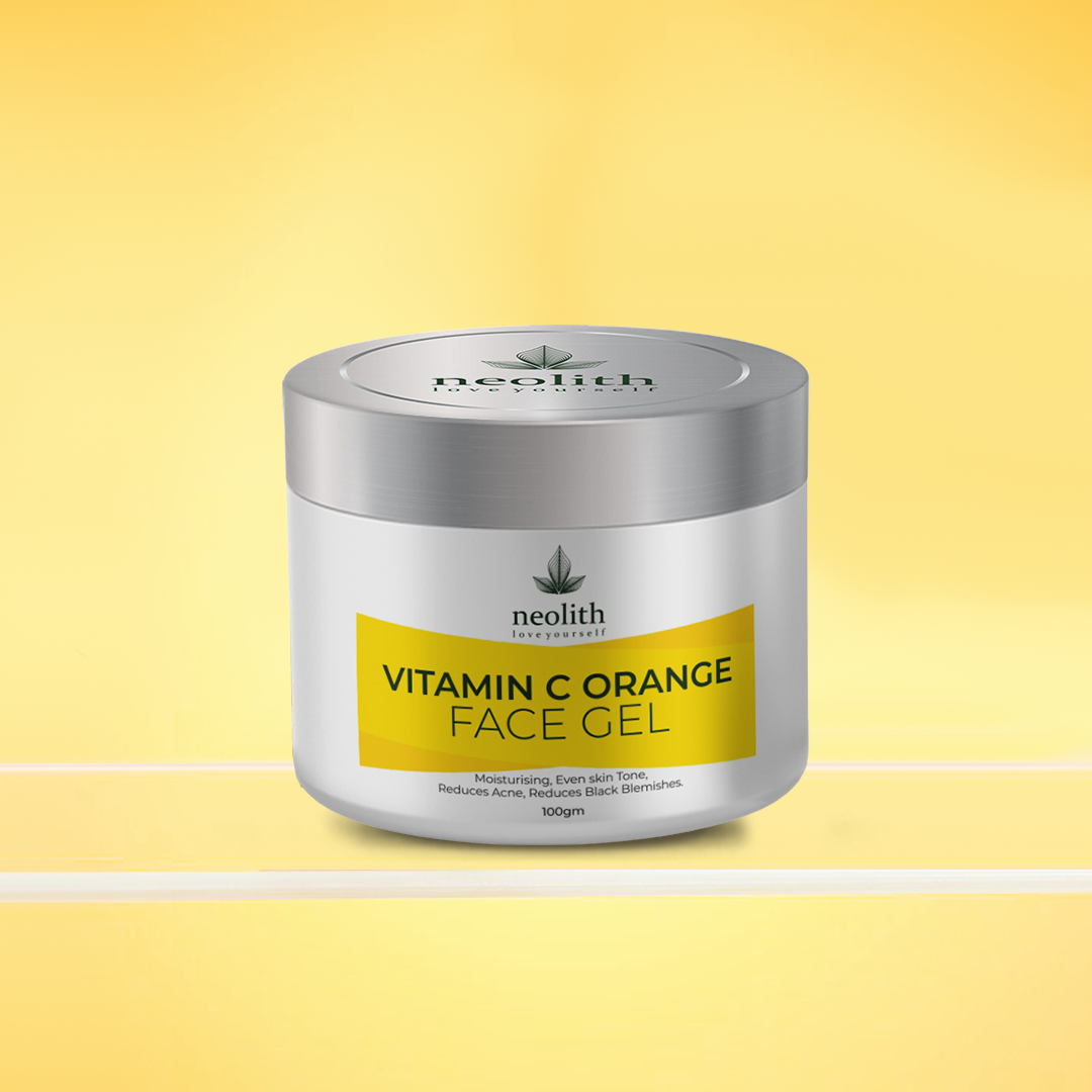 Vitamin C & Orange Face Gel - 100gm - Neolith Beauty Uk
