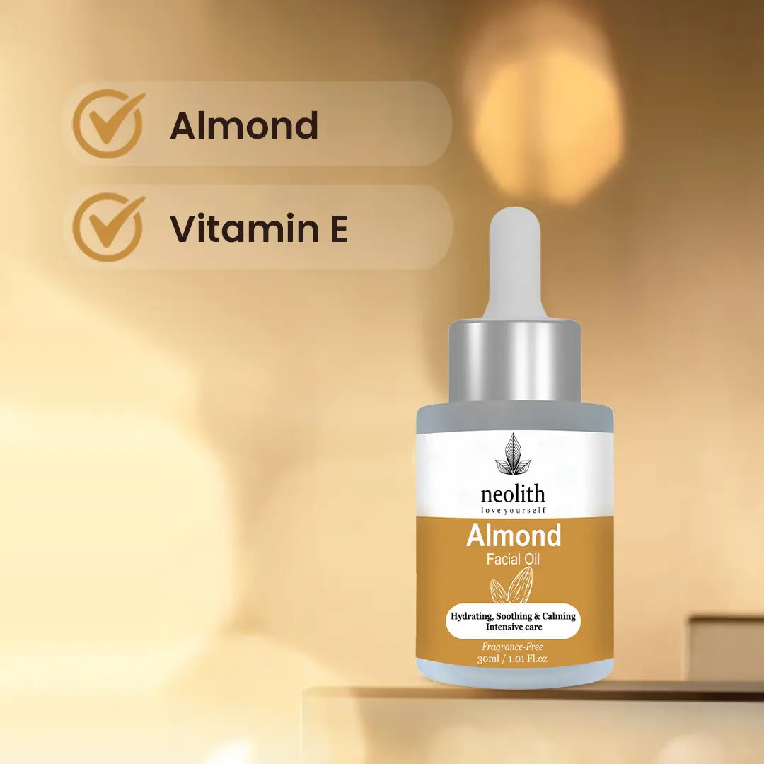 Almond Face Oil - 30ml - Neolith Beauty Uk