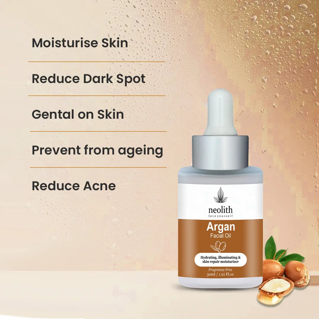 Argan Face Oil - 30ml - Neolith Beauty Uk