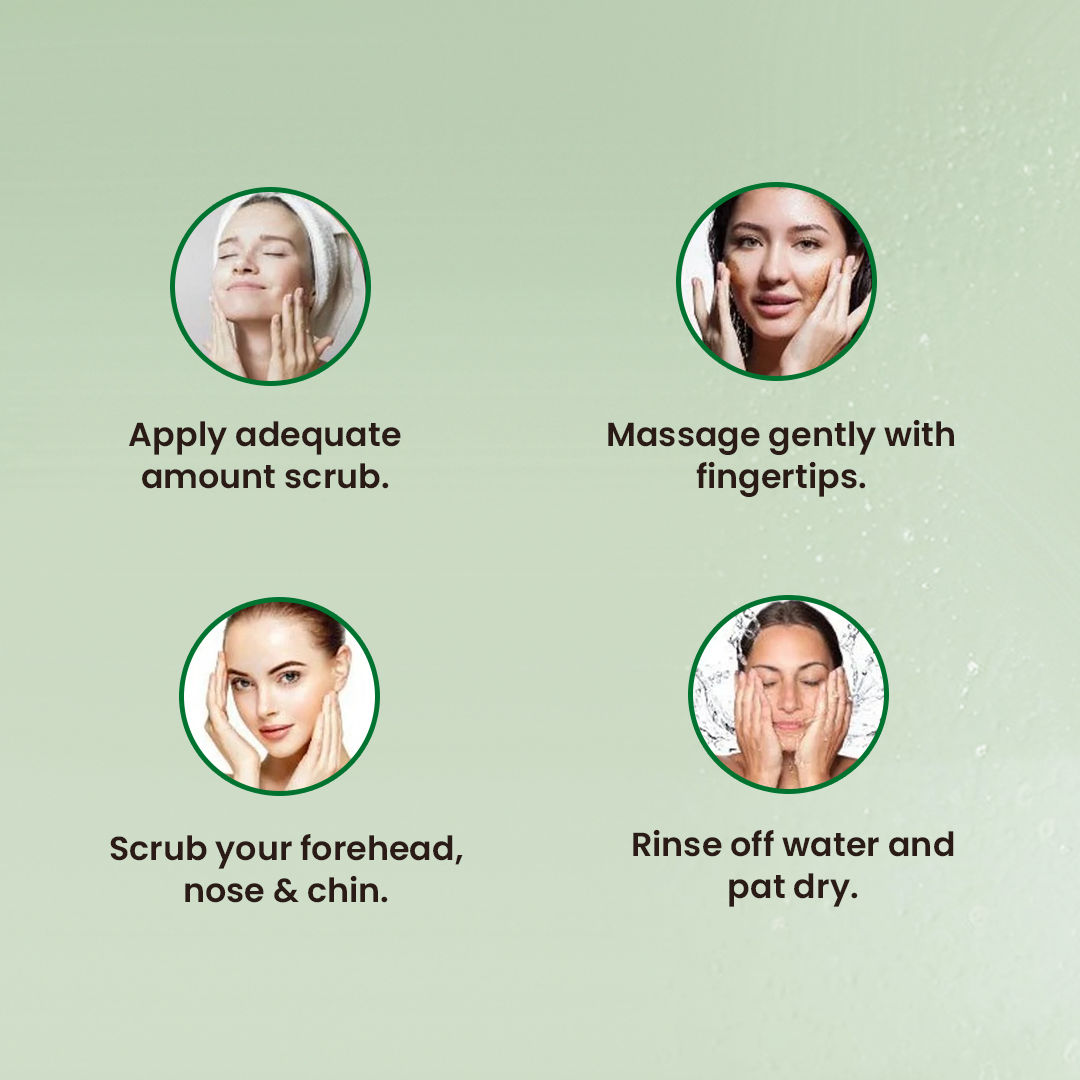 Aloe vera Face Scrub - 100gm - Neolith Beauty Uk