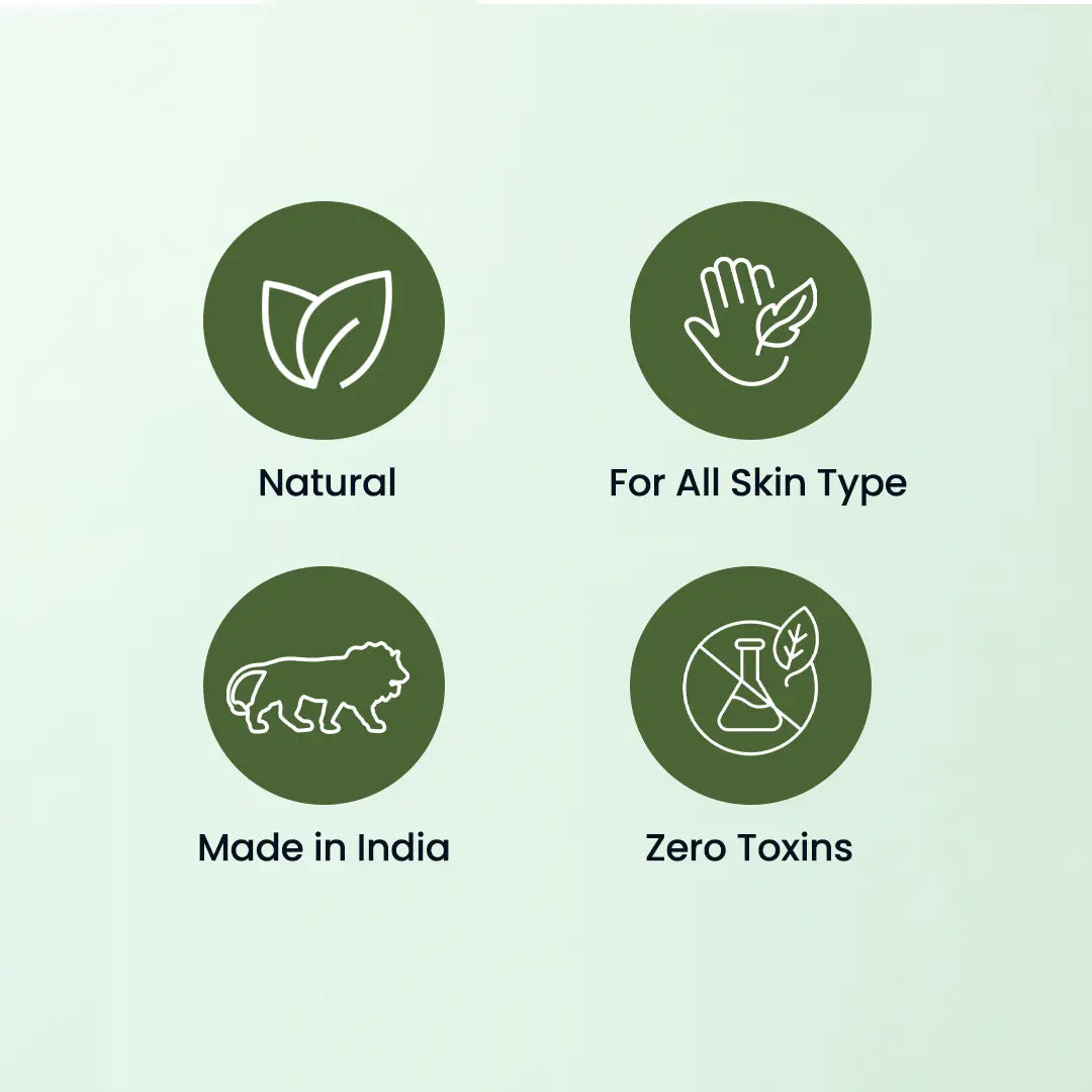Neem Basil Face Pack - 100gm - Neolith Beauty Uk