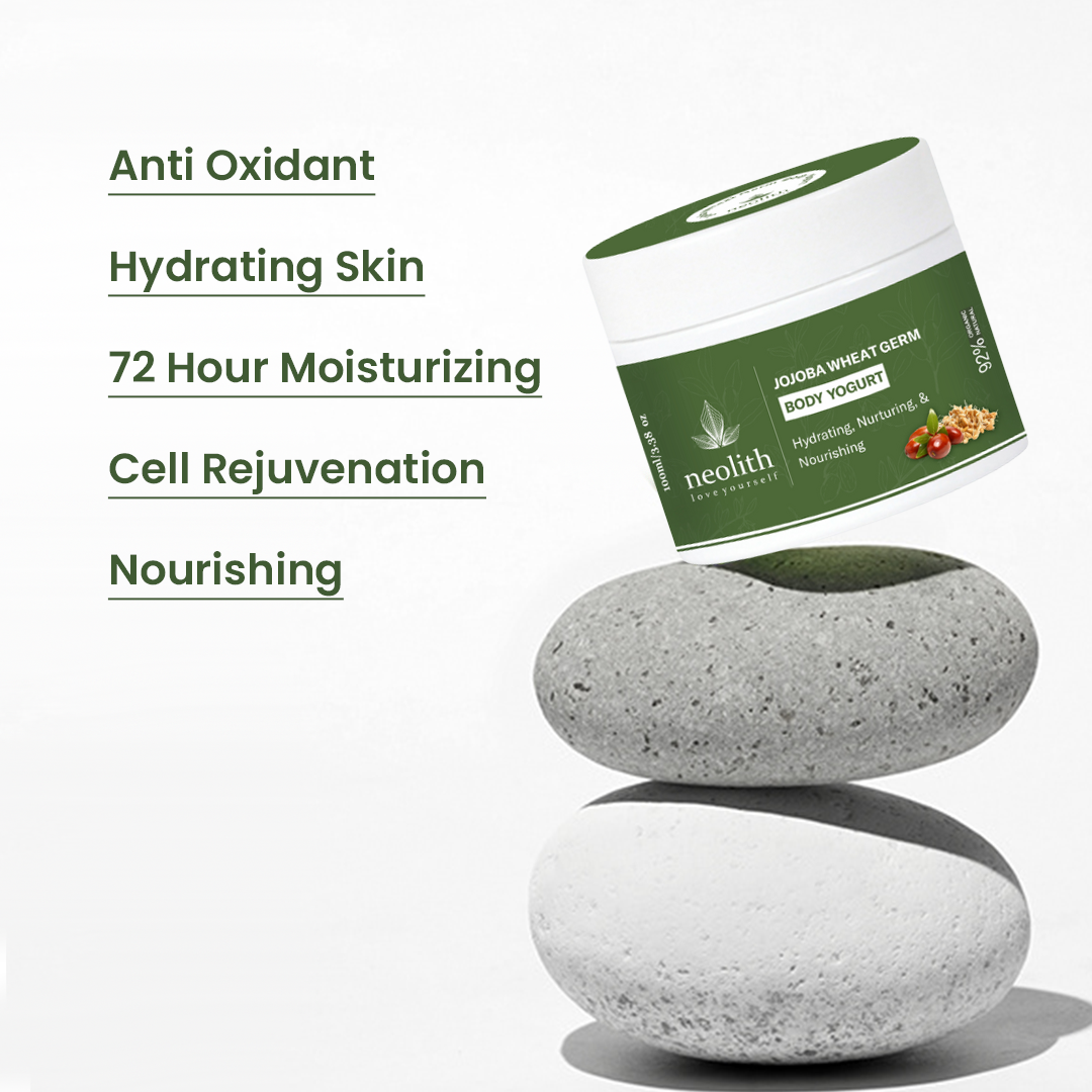 Jojoba Body Yogurt - 100ml - Neolith Beauty Uk
