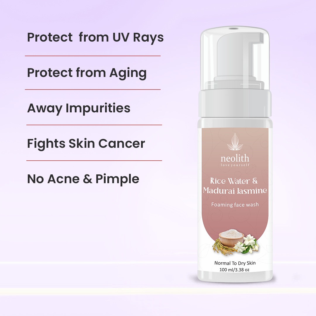 Rice water Face Wash - 100ml Neolithbeauty