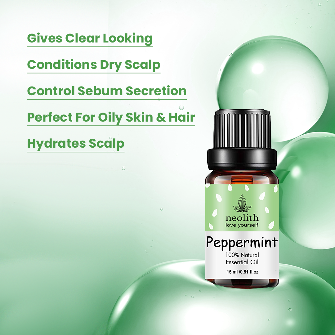 Peppermint Essential Oil - 15ml Neolithbeauty
