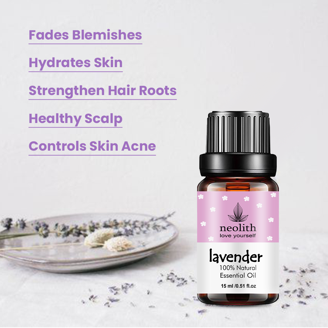 Lavender Essential Oil - 15ml Neolithbeauty