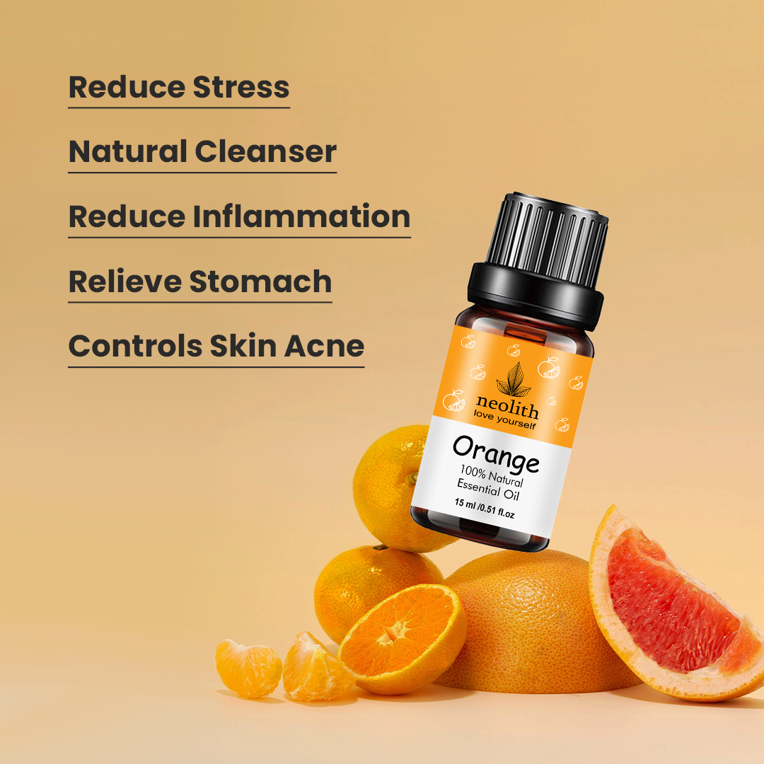 Orange Essential Oil - 15ml Neolithbeauty