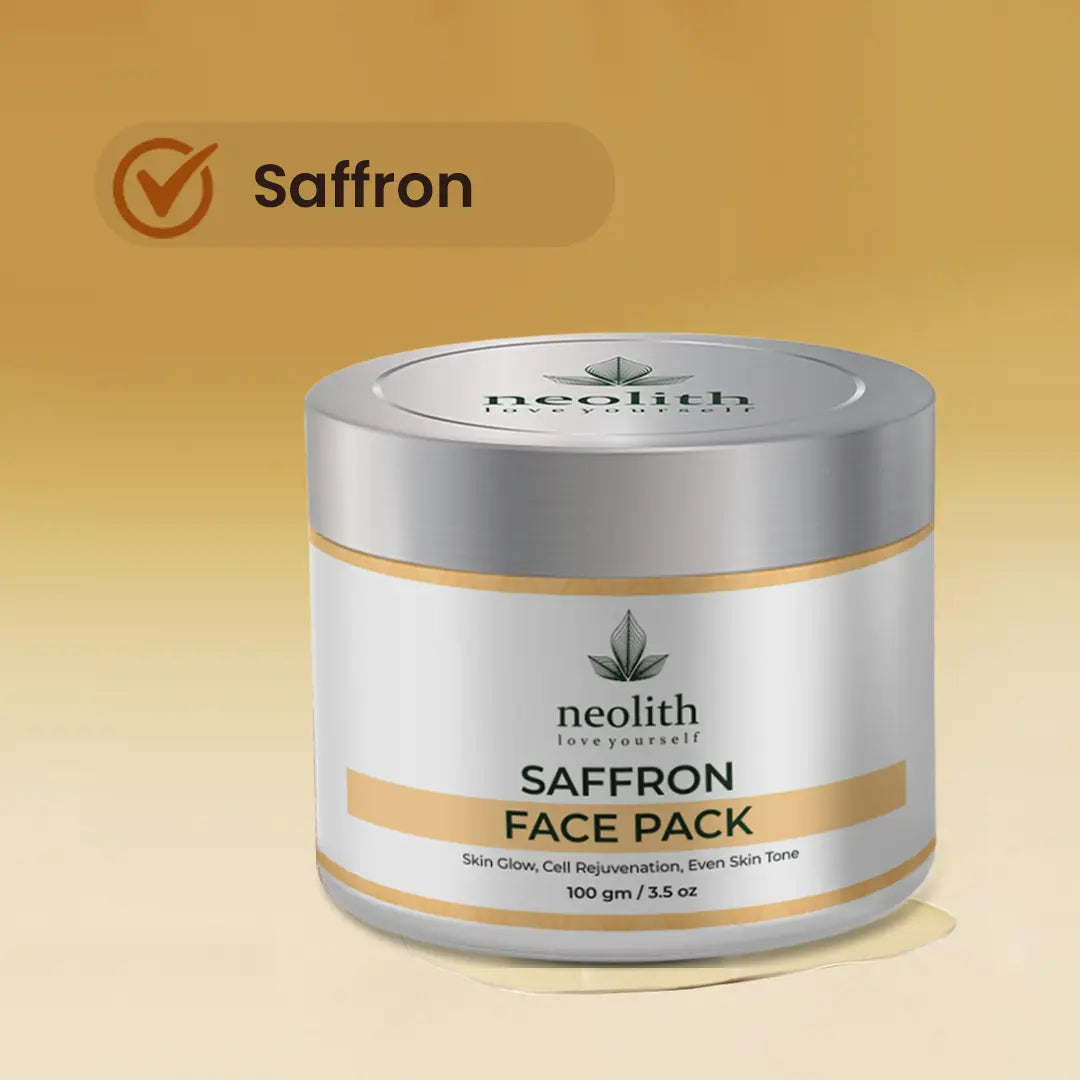 Saffron Face Pack - 100gm - Neolith Beauty Uk