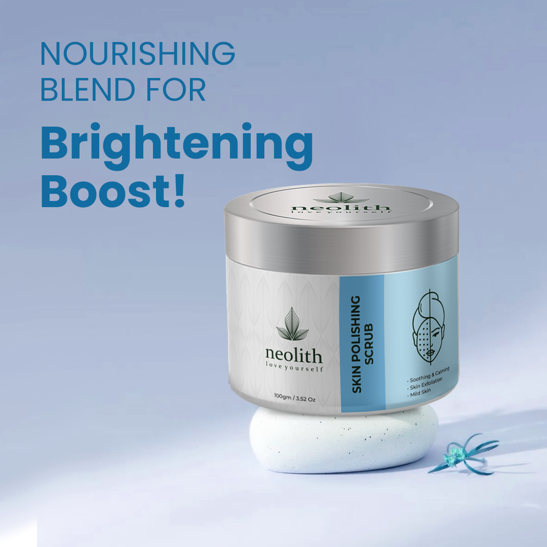 Skin Polishing Face Scrub - 100gm - Neolith Beauty Uk