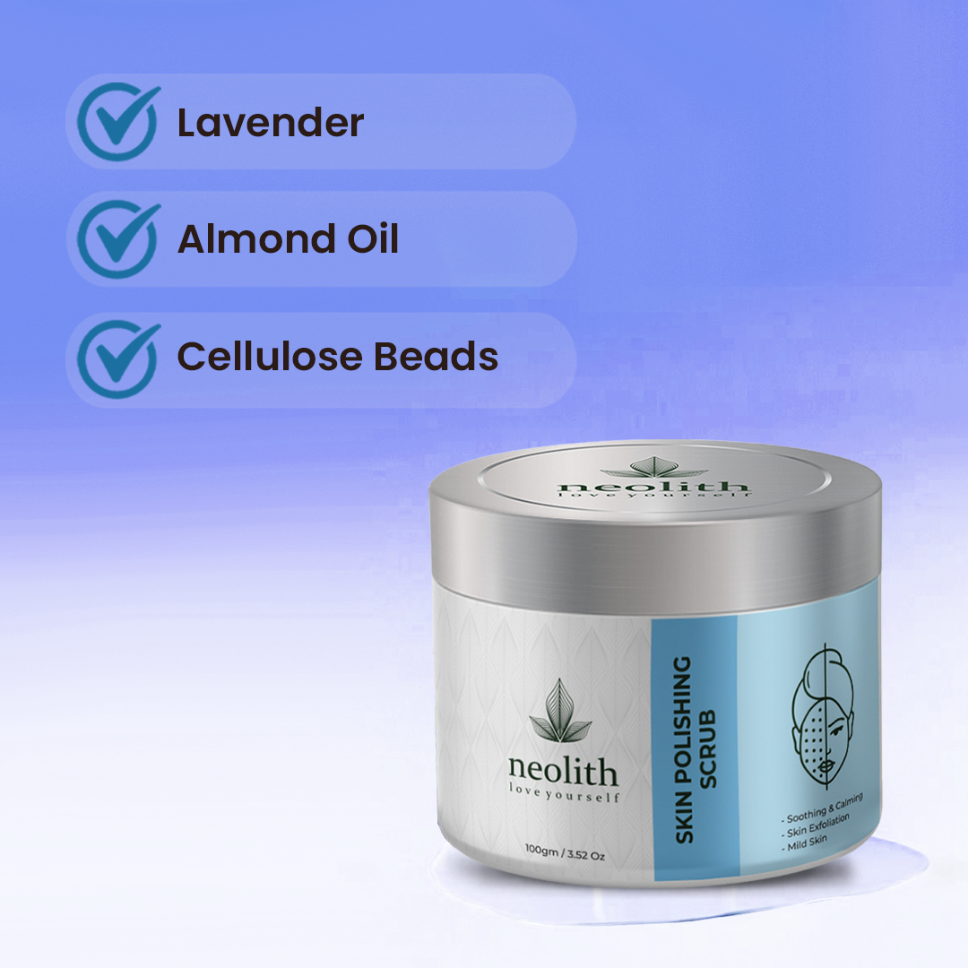 Skin Polishing Face Scrub - 100gm - Neolith Beauty Uk