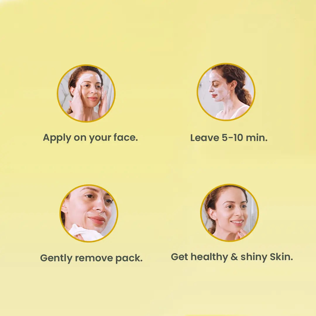 Turmeric Ubtan Face Pack - 100gm - Neolith Beauty Uk