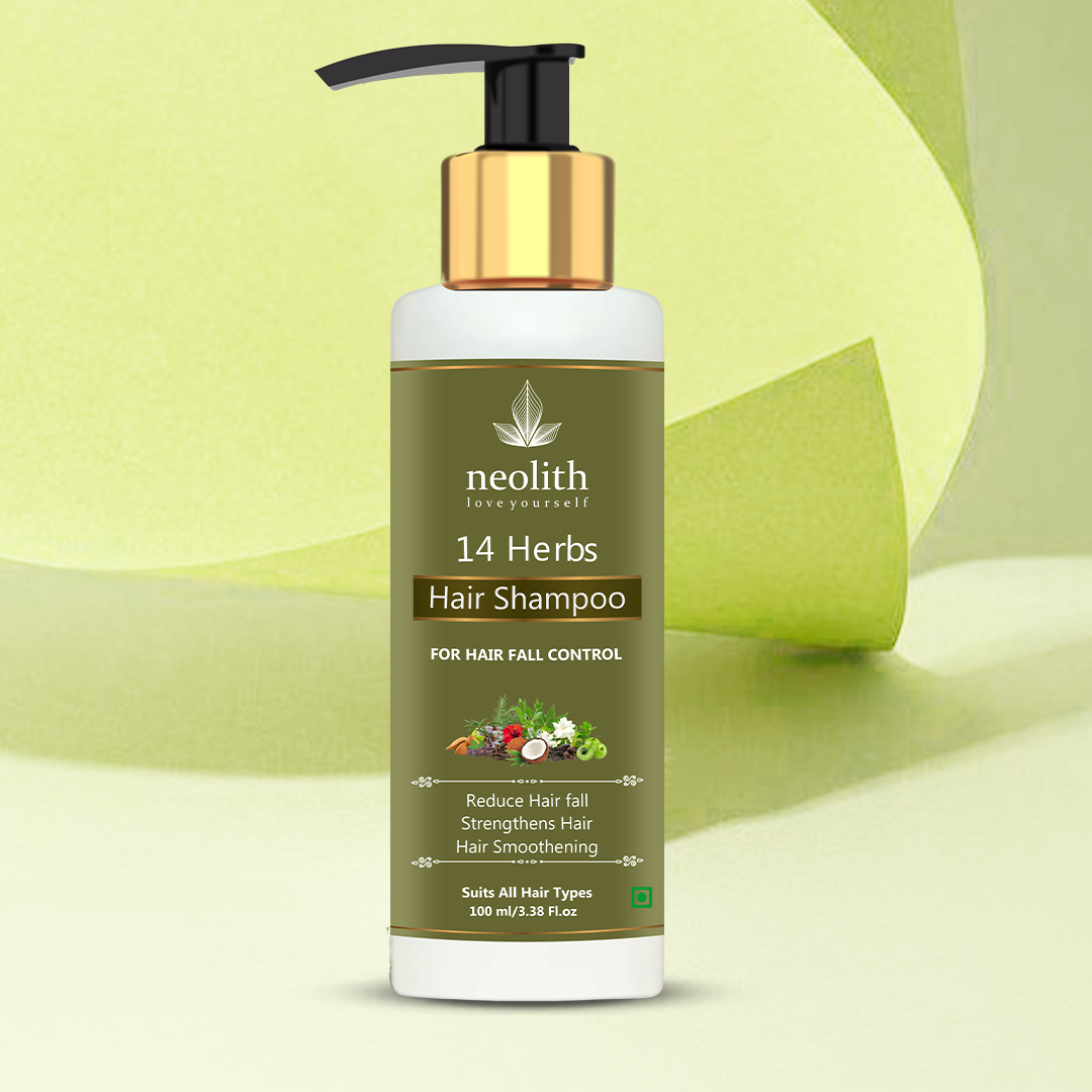 14 Herbs Hair Shampoo - 120ml Neolithbeauty