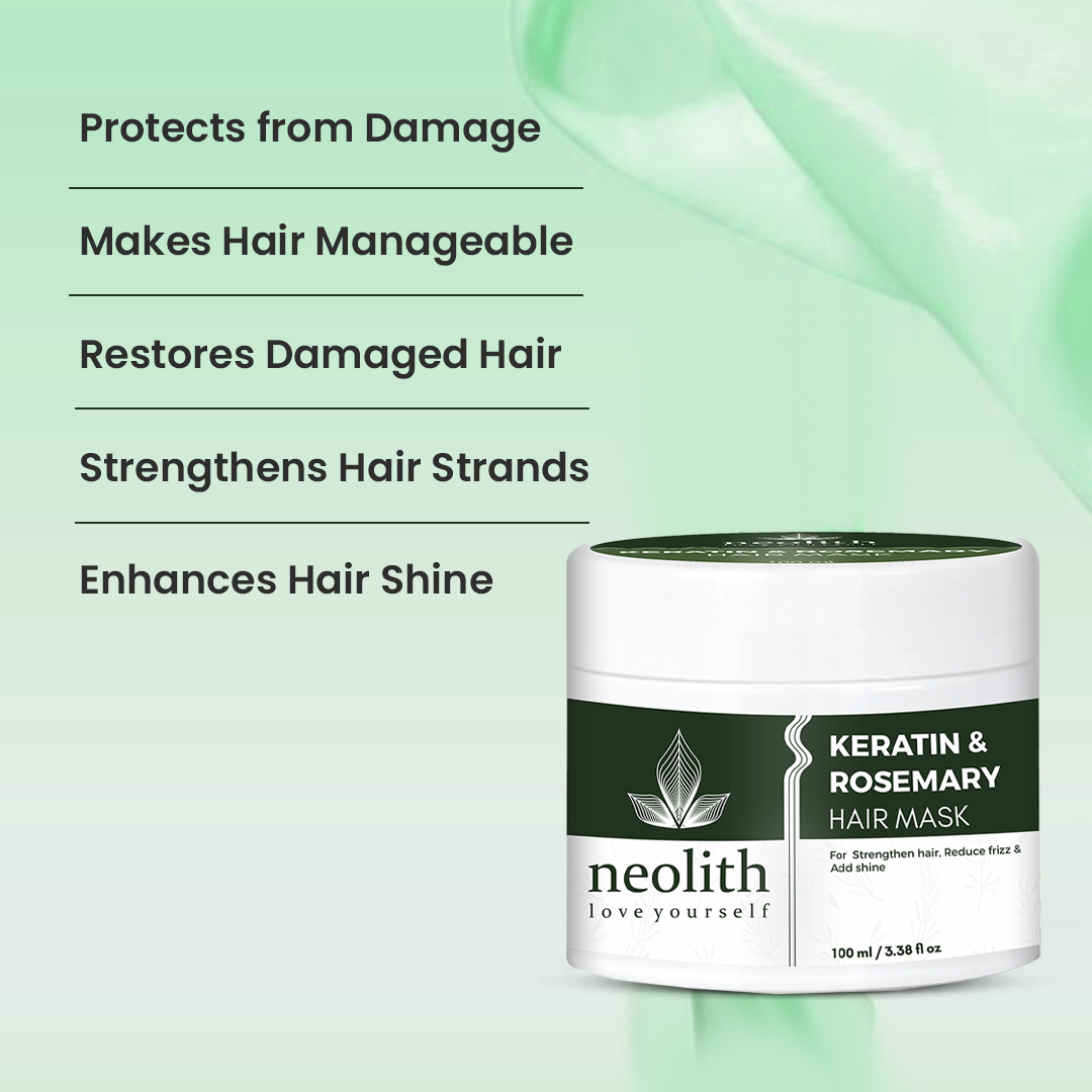 Keratin & Rosemary Hair Mask Neolithbeauty
