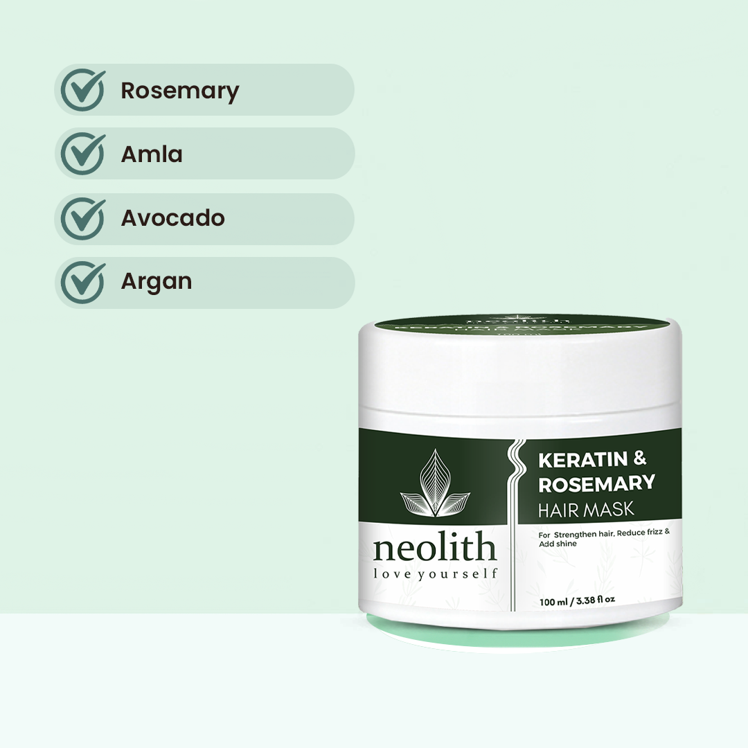 Keratin & Rosemary Hair Mask Neolithbeauty