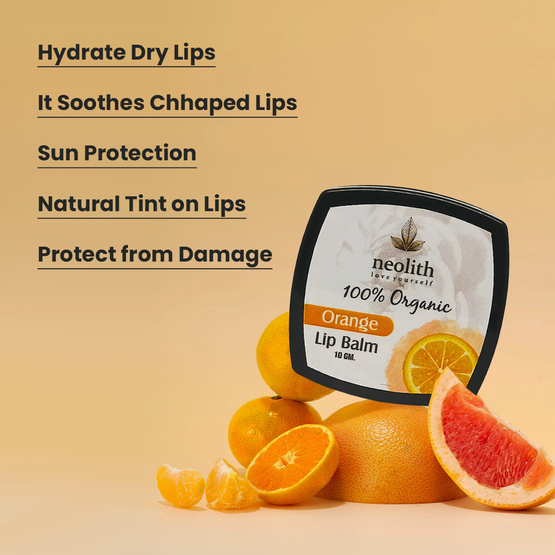 Orange Lip Balm Neolithbeauty