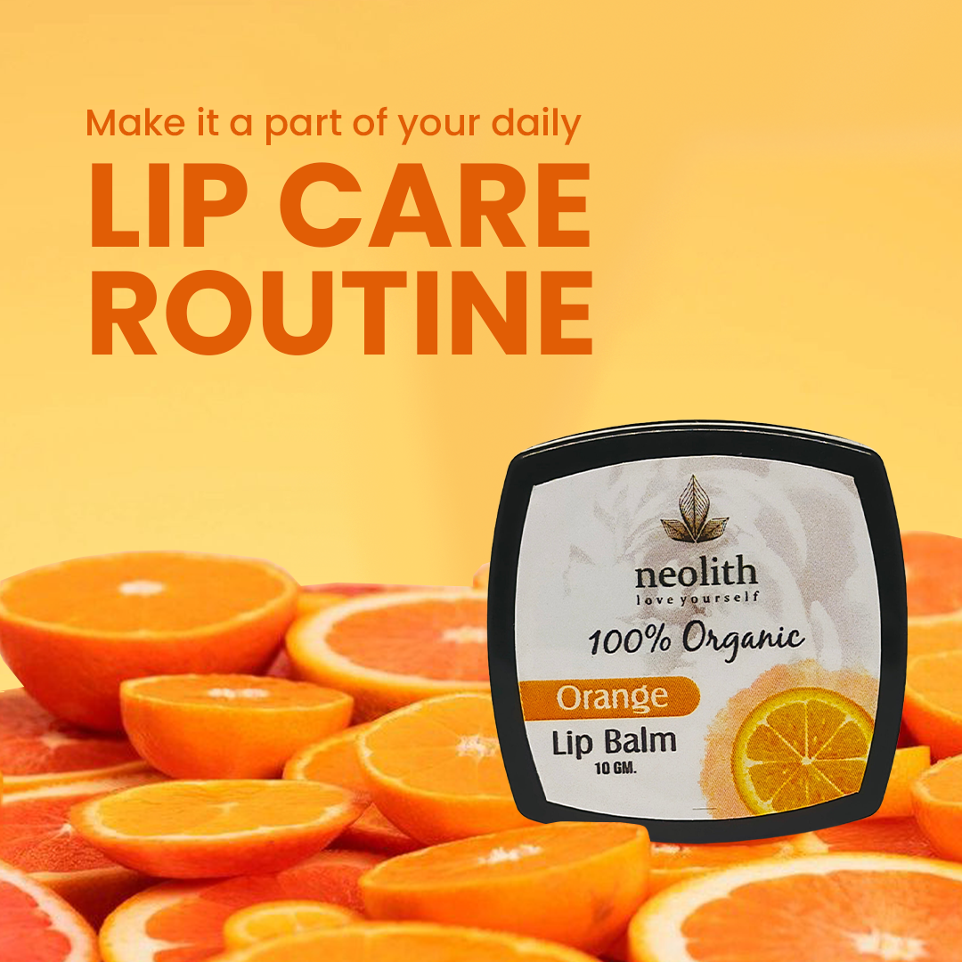Orange Lip Balm Neolithbeauty
