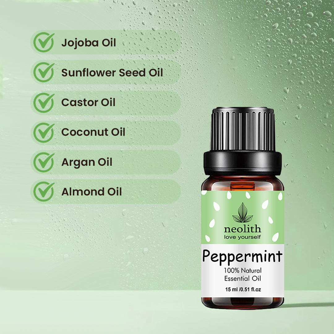 Peppermint Essential Oil - 15ml Neolithbeauty