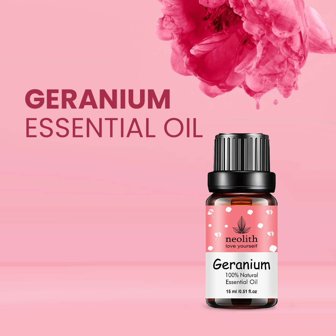 Geranium Essential Oil - 15ml Neolithbeauty