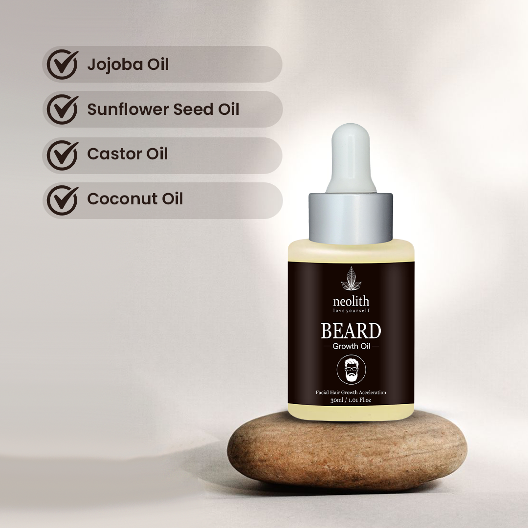 Beard Growth Oil - 30ml Neolithbeauty
