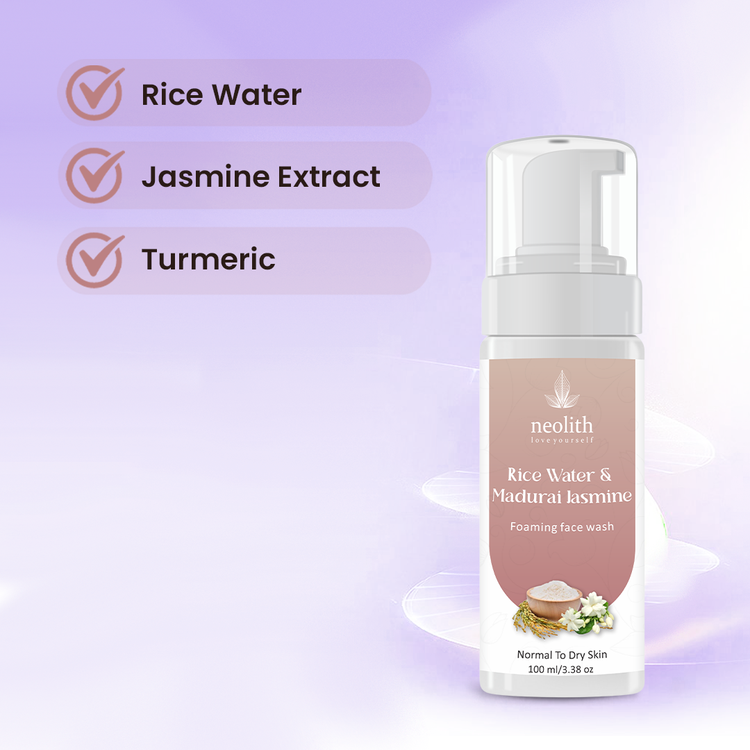 Rice water Face Wash - 100ml Neolithbeauty