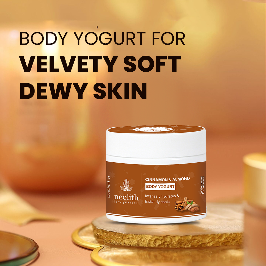 Cinnamon Almond Body Yogurt - 100ml - Neolith Beauty Uk