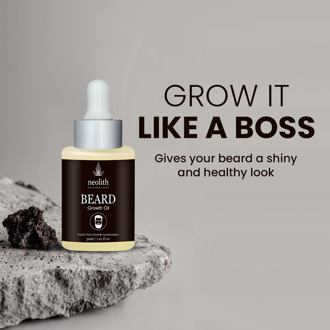 Beard Growth Oil - 30ml Neolithbeauty