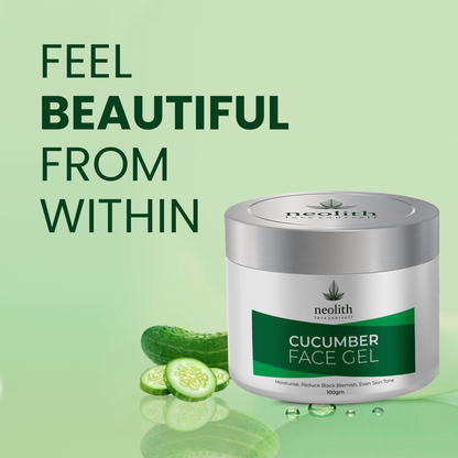 Cucumber Face Gel - 100gm Neolithbeauty