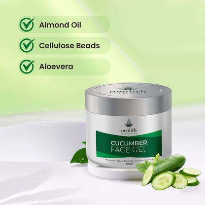 Cucumber Face Gel - 100gm Neolithbeauty