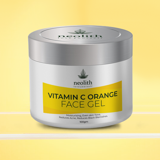 Vitamin C & Orange Face Gel - 100gm - Neolith Beauty Uk
