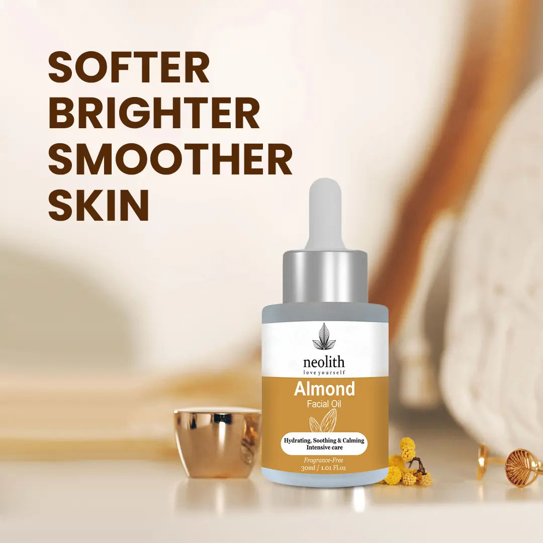Almond Face Oil - 30ml - Neolith Beauty Uk