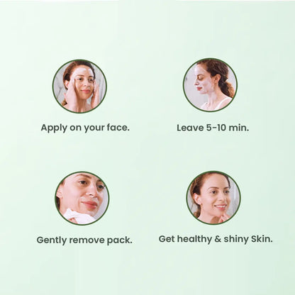 Neem Basil Face Pack - 100gm - Neolith Beauty Uk