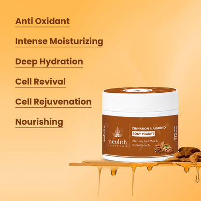 Cinnamon Almond Body Yogurt - 100ml - Neolith Beauty Uk