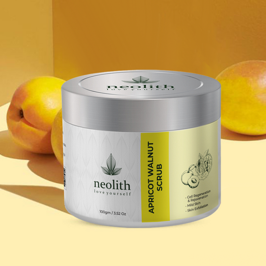 Apricot Walnut Scrub - 100gm - Neolith Beauty Uk