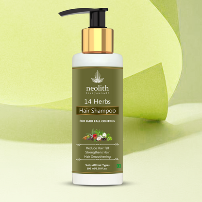 14 Herbs Hair Shampoo - 120ml Neolithbeauty