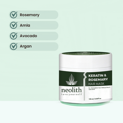 Keratin & Rosemary Hair Mask Neolithbeauty