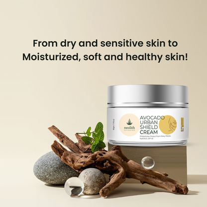 Avocado Urban Shield Cream - 30gm - Neolith Beauty Uk