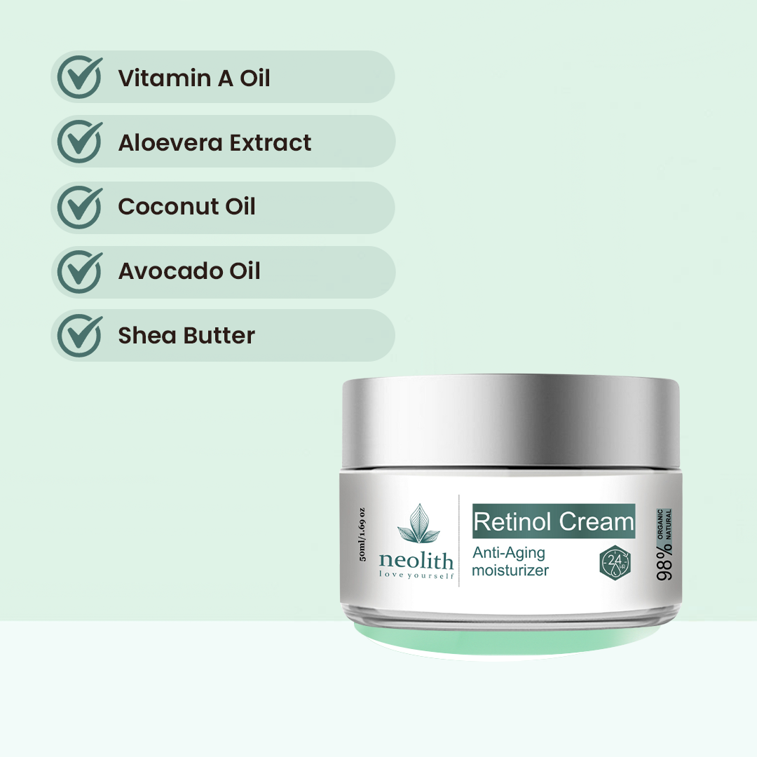 Retinol Night Cream - 50gm - Neolith Beauty Uk